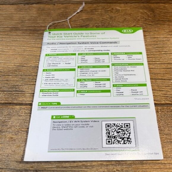 2015 Kia Soul EV+ Owner Manual Multimedia Guide Quick Start Guide plus 3 more - Picture 12 of 16